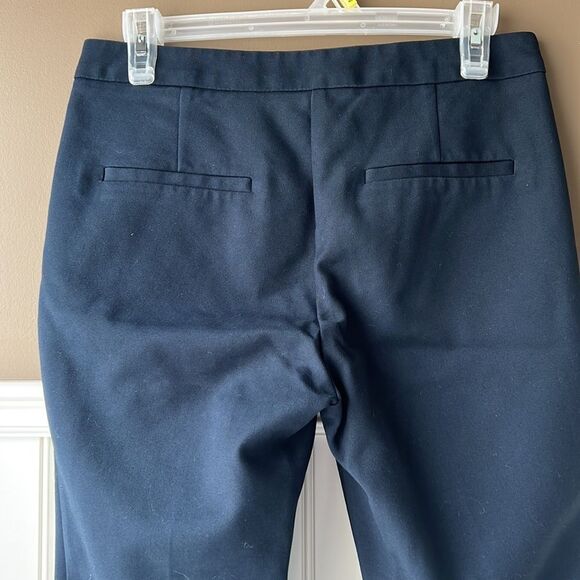 Zara Navy Blue Straight Leg Dress Pants Size Small - Picture 6 of 9